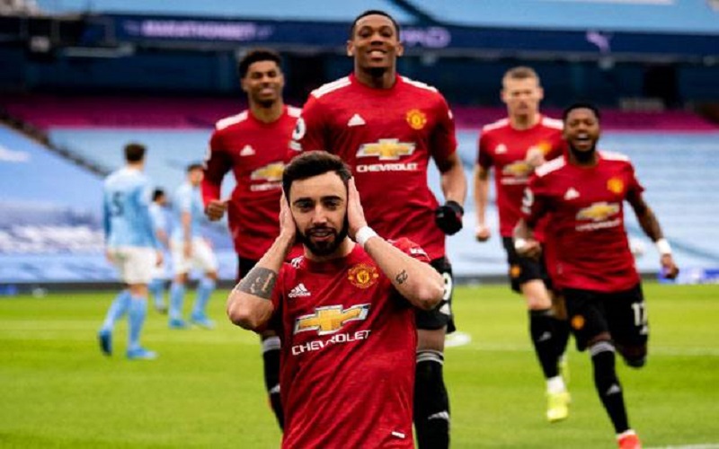 Tidak Diunggulkan, Man United Putus Rekor Man City di Etihad