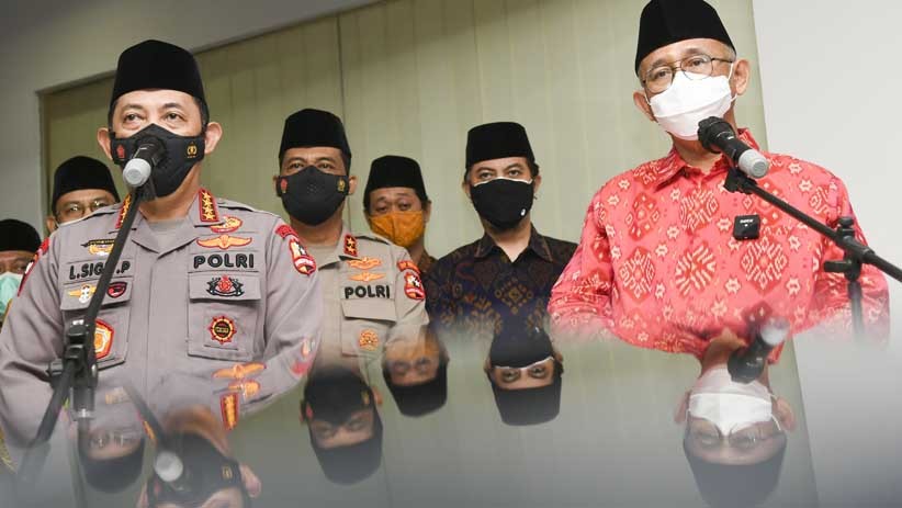 Pakai Kopiah, Kapolri Silaturahmi ke DPP Lembaga Dakwah Islam Indonesia - Bagian 3