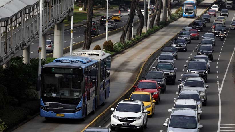 PPKM Mikro Diperpanjang, Jalanan Ibu Kota Macet - Bagian 2