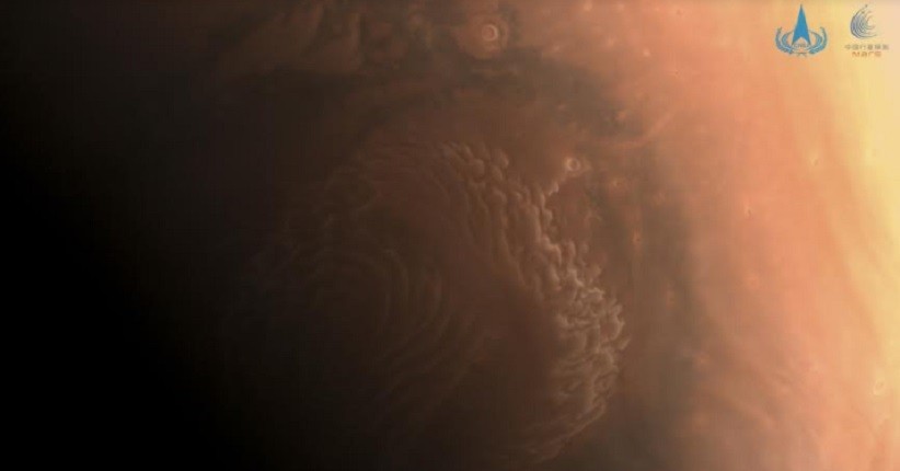  Pesawat Luar Angkasa China Kirim Foto Mars dalam Jarak Dekat