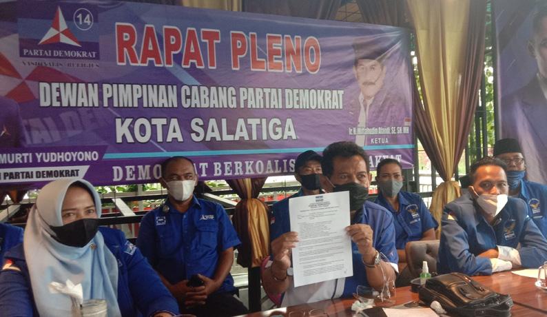 Demokrat Salatiga Siapkan Perlawanan jika Kubu Moeldoko Diakui Pemerintah