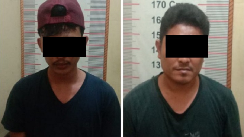 Kantongi Sabu, 2 Pemuda di Langkat Ditangkap 