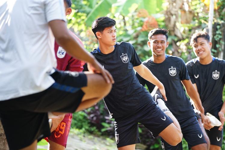 Latihan Perdana Jelang Piala Menpora, Pemain PSIS Jogging dan Fitnes di Mes