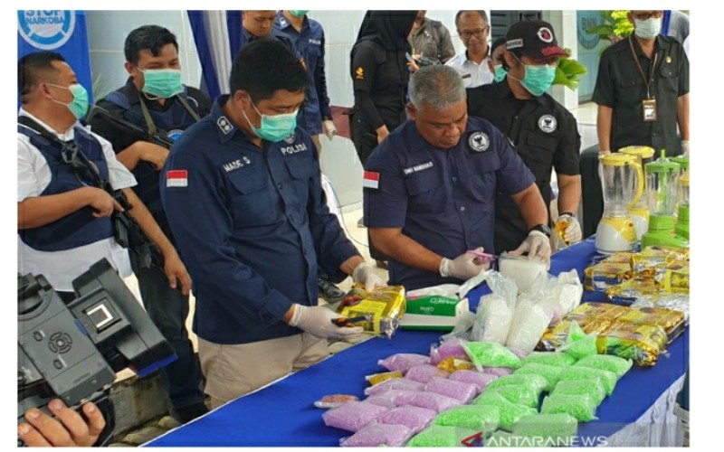 Cegah Penyalahgunaan Barang Bukti, BNN Sumsel Musnahkan 3 Kg Sabu