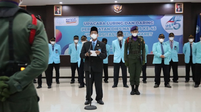 Upacara Dies Natalis ke-45, Ini Pesan Rektor UNS Solo 