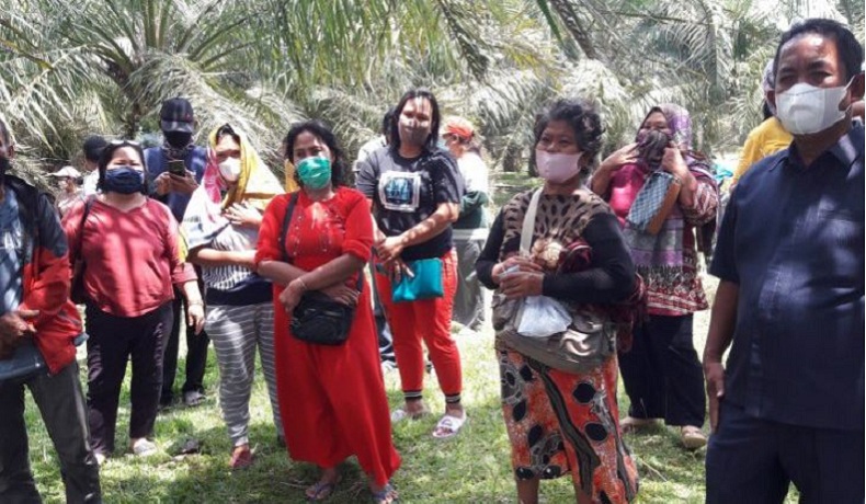 700 Warga Langkat Minta ke Bupati agar Diizinkan Jualan di Beram Jalan