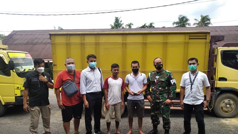 20 Ton BBM Ilegal Diamankan Denpom II/2 Jambi, 4 Orang Ditangkap