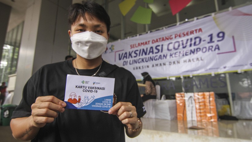 Ratusan Atlet Disuntik Vaksin Covid-19 Dosis ke-2 - Bagian 2