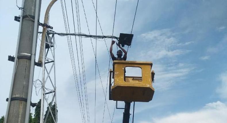Persiapan Tilang Elektronik, 2 Titik di Rembang Dipasang CCTV  