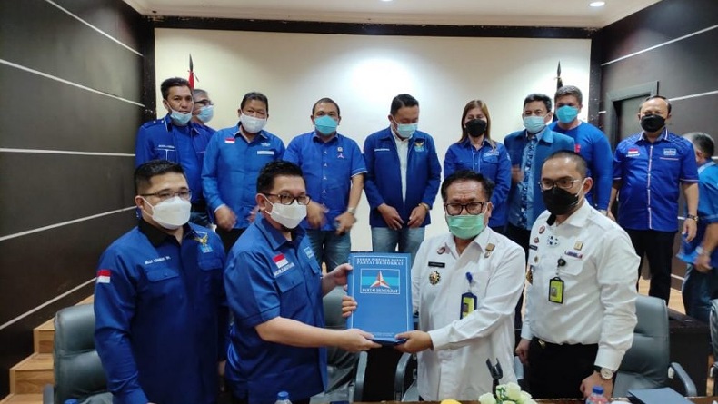 title Tegaskan KLB di Deliserdang Ilegal, Pengurus Demokrat Sulut Datangi Kanwil Kemenkumham Tegaskan KLB di Deliserdang Ilegal, Pengurus Demokrat Sulut Datangi Kanwil Kemenkumham