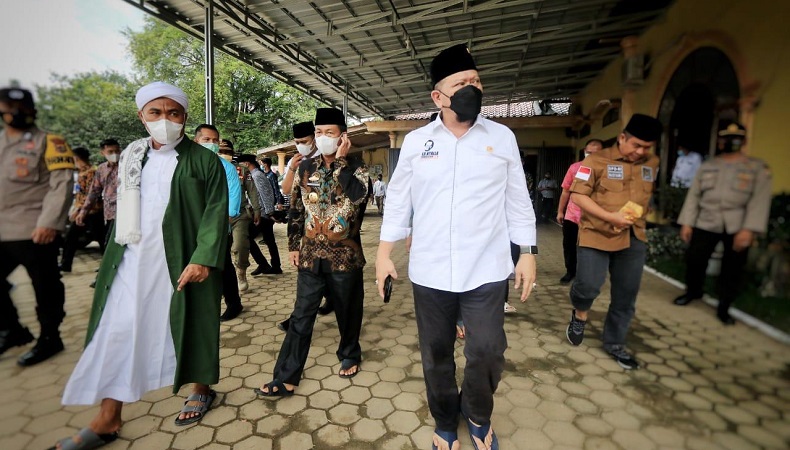 Kunjungi Ponpes Wali Songo di Lampung Utara, Ketua DPD: Pondok Pesantren Prototype Civil Society