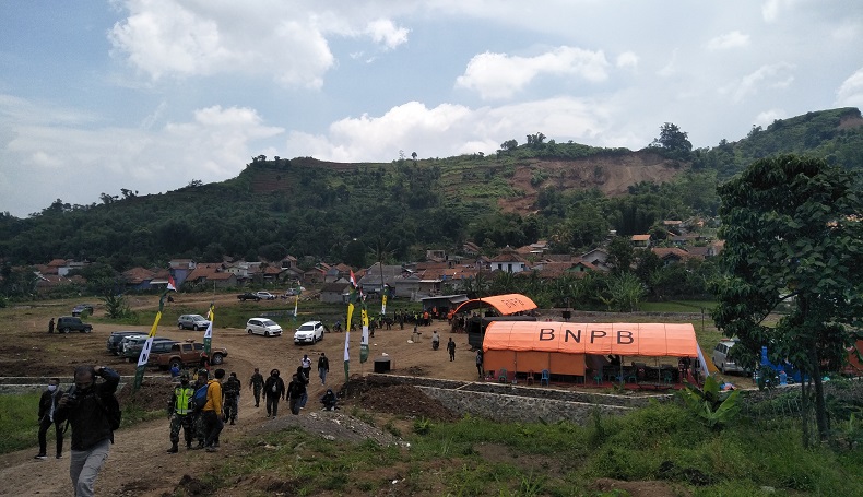 Perumahan Giri Asih Mirip Lokasi Longsor Cimanggung, BNPB Peringatkan Pemda KBB