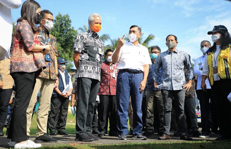 Di Hadapan 3 Menteri Jokowi, Ganjar Izin Jadi Mandor Pembangunan Borobudur
