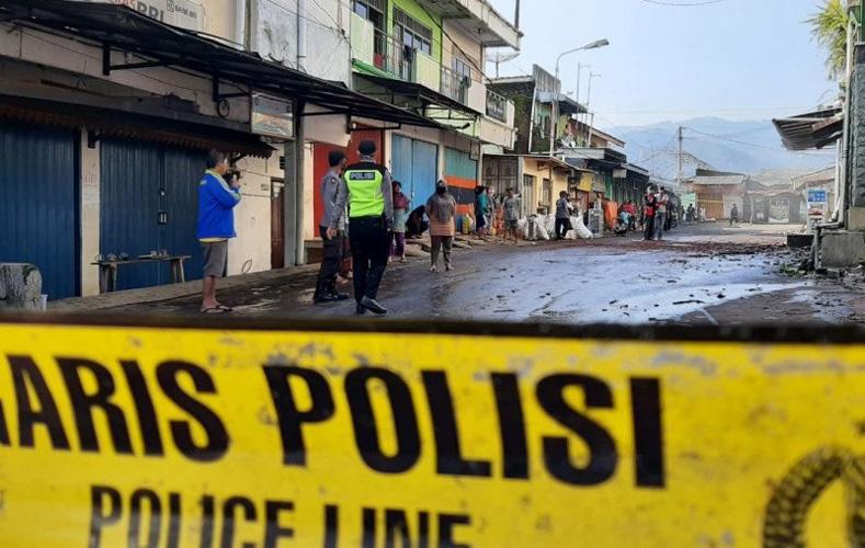 Penyebab Kebakaran Pasar Banjarnegara Masih Diselidiki Polisi