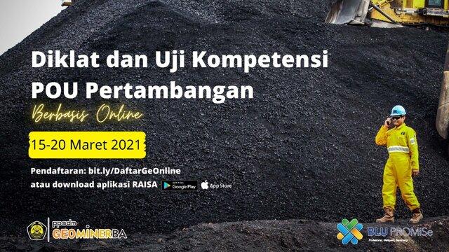 title Jangan Lewatkan, Diklat dan Uji Kompetensi POU pada Pertambangan! Jangan Lewatkan, Diklat dan Uji Kompetensi POU pada Pertambangan!