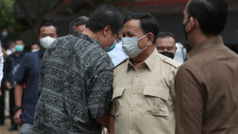 Foto-Foto Pertemuan Airlangga dan Prabowo di Hambalang, Bahas Olimpiade hingga Food Estate - Bagian 4