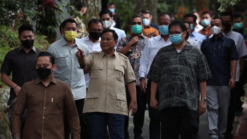 Foto-Foto Pertemuan Airlangga dan Prabowo di Hambalang, Bahas Olimpiade hingga Food Estate - Bagian 1