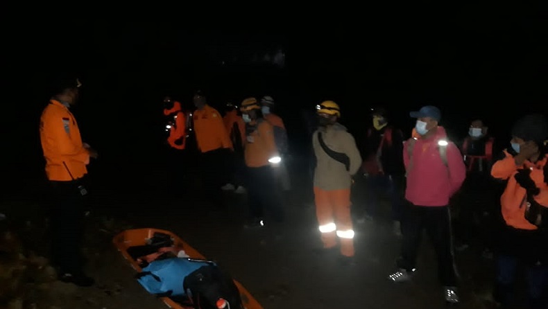 Pendaki Dilaporkan Jatuh ke Jurang Gunung Bawakaraeng Gowa