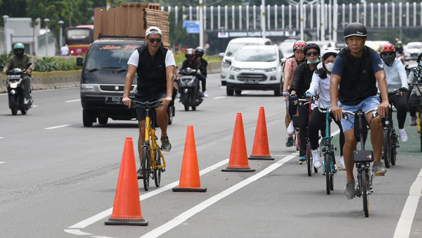 Langgar Jalur Khusus, Pesepeda Terancam Sanksi 15 Hari Kurungan - Bagian 2