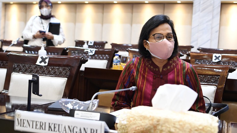 Begini Gaya Sri Mulyani saat Raker DPR Bahas Skema PPnBM - Bagian 3