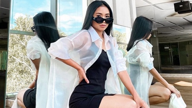 Gaya fashion pemeran Kiki di Ikatan Cinta. (Foto: IG)