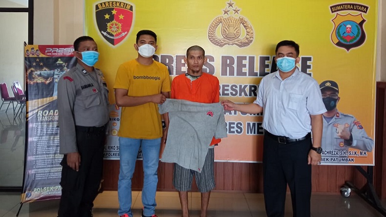 Terekam Kamera CCTV, Maling Spesialis Rumah Kontrakan Ditangkap di Depan Pintu Tol Amplas