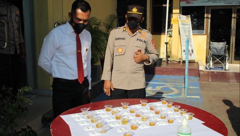 Anggota Satresnarkoba Polresta Banda Aceh Jalani Tes Urine Dadakan, Ini Hasilnya