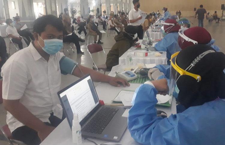 Vaksinasi Massal Pemda DIY Sasar ASN Hingga Keluarga Keraton Yogyakarta 