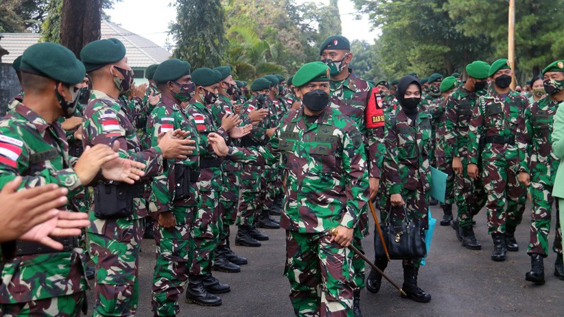 Pangdam Diponegoro Sambut Kepulangan Pasukan Raider dari Papua - Bagian 2