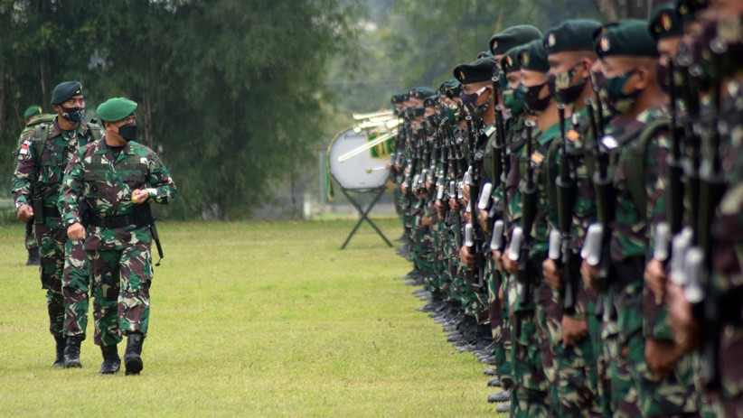 Pangdam Diponegoro Sambut Kepulangan Pasukan Raider dari Papua