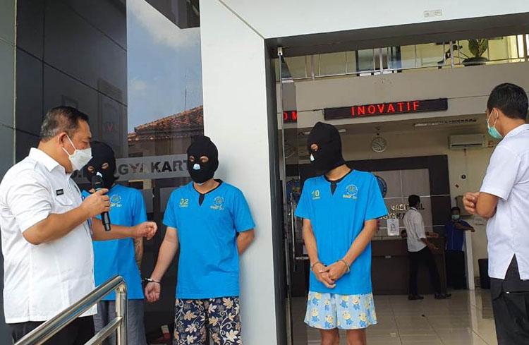 Tanam Ganja di Halaman Kos, Pemuda di Sleman Ditangkap BNNP DIY