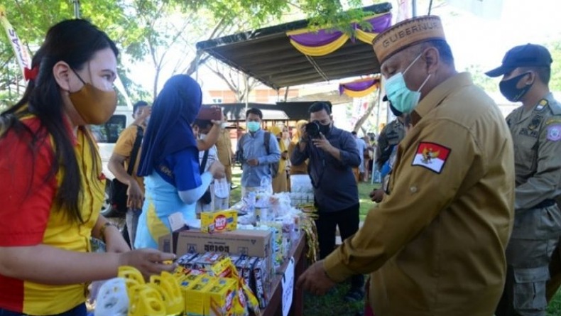 20 Distributor dan 13 UMKM di Gorontalo Ramaikan Pasar Murah