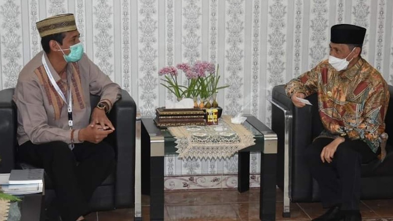 Bupati Nelson Ingin Kolaborasi dengan Kanwil Ditjen Perbendaharaan Berkelanjutan