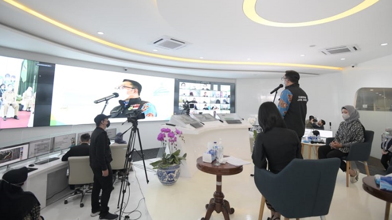 Gas Pol! Meski Nihil Zona Merah, Ridwan Kamil Percepat Vaksinasi di Puskesmas lewat 500 Relawan Puspa