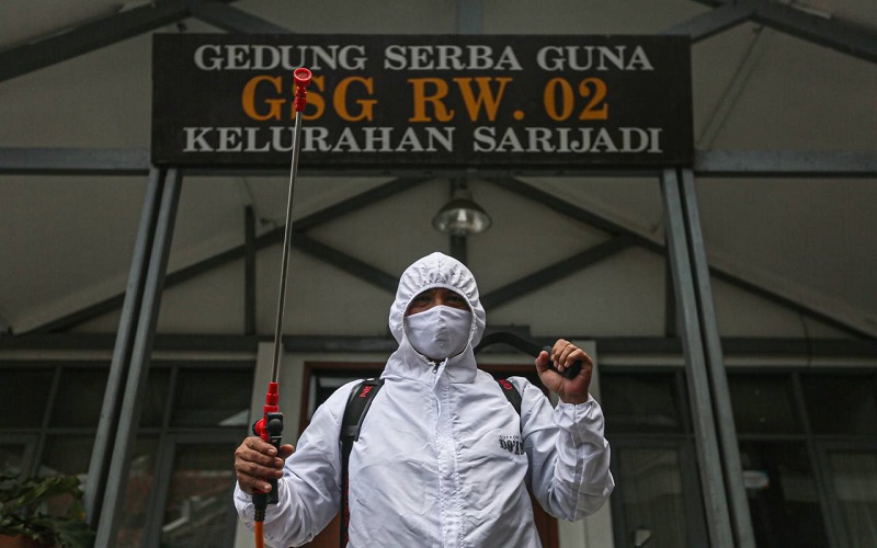 Intip Fasilitas Tempat Isolasi Covid-19 Tingkat RW di Sarijadi Kota Bandung