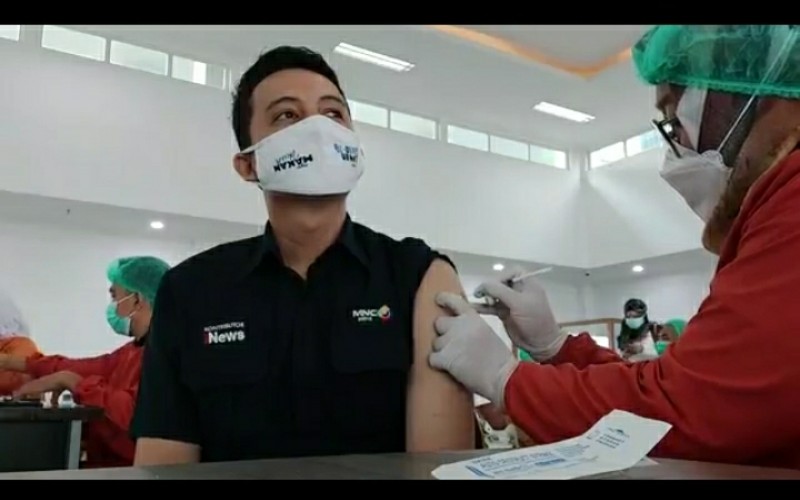 Ratusan Wartawan di Palembang Jalani Vaksinasi Covid-19