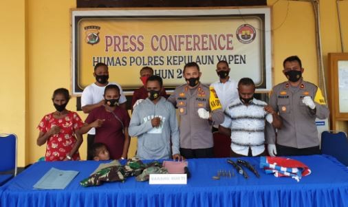  Komandan Separatis Papua Noak Orarei Menyerah