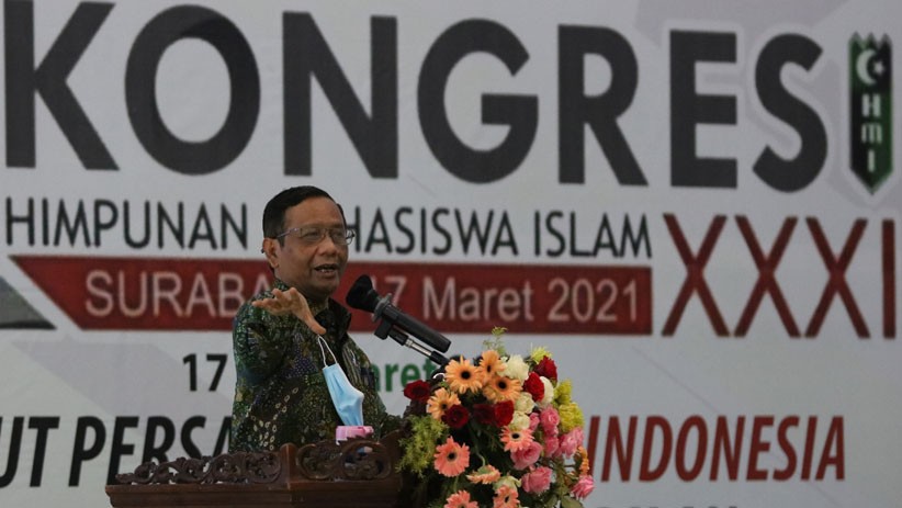 Menko Polhukam Mahfud MD Hadiri Kongres HMI XXXI di Surabaya - Bagian 2