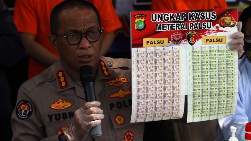 Penampakan Meterai Palsu Rp6.000 dan Rp10.000, Kerugian Negara Rp37 Miliar - Bagian 2