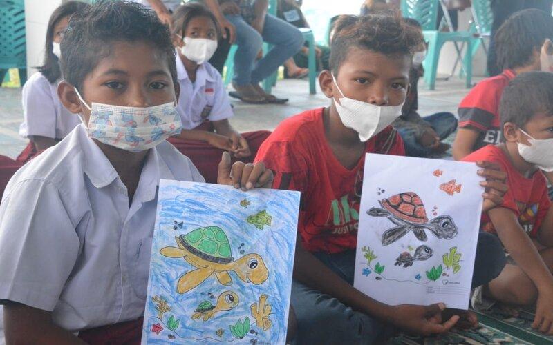 KKP Gencarkan Kampanye Perlindungan Penyu pada Nelayan dan Anak Usia Dini