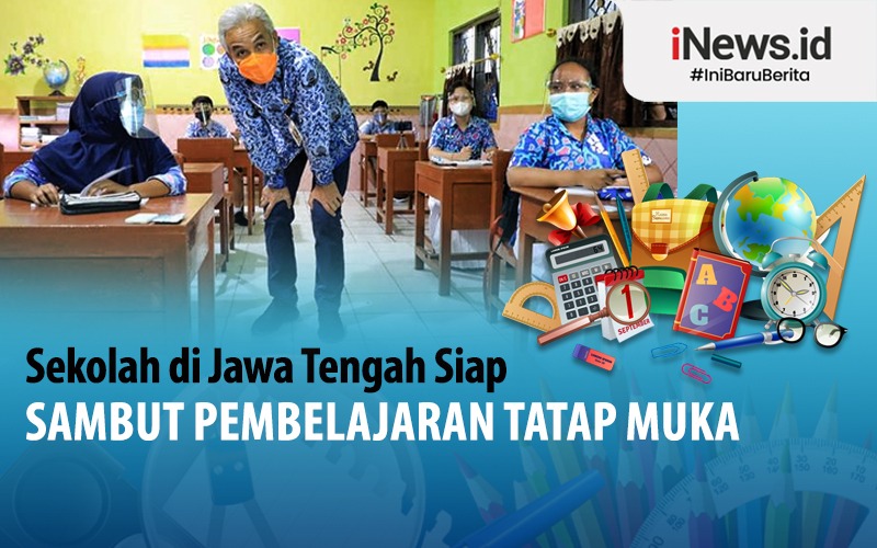 PTM di Cilacap Diawasi Ketat, Siswa Wajib Kirim Foto Setelah Sampai Rumah