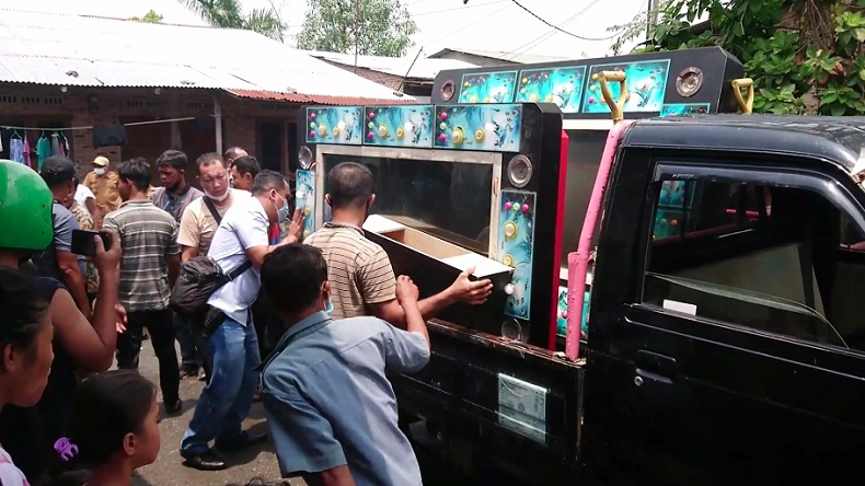 Gerebek Lokasi Judi di Medan Deli, Polisi Sita 2 Mesin Game Tembak Ikan