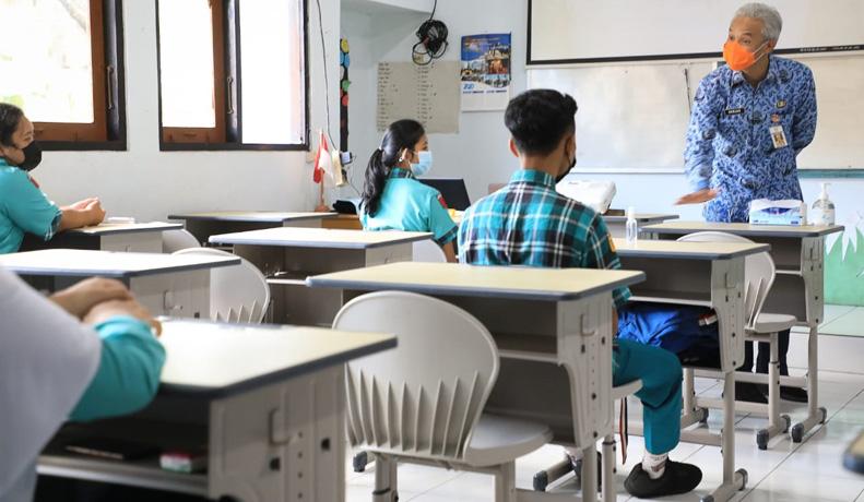 Ini 140 Sekolah di Jateng yang Dilibatkan dalam Pembelajaran Tatap Muka 