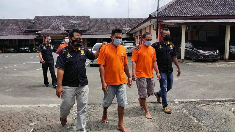 Polres Blora Tangkap 2 Orang Diduga Terlibat Pembalakan Liar 