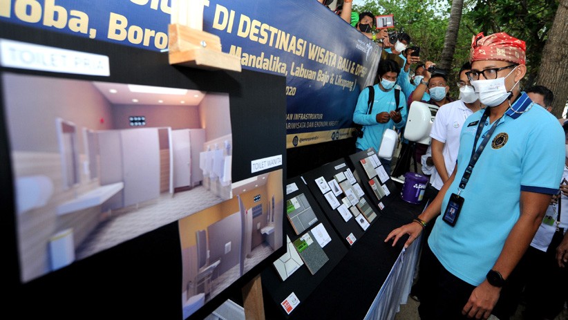 Kemenparekraf Revitalisasi Toilet Destinasi Wisata Super Prioritas - Bagian 2