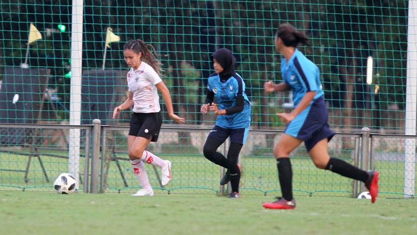 Gocekan Sabreena Dressler Bikin Gagal Fokus, Intip Permainannya saat Laga Uji Coba - Bagian 3