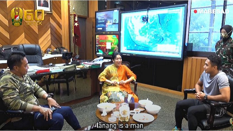 Momen Haru, Istri KSAD Beri Nama Baru Aprilia Manganang Jadi Lanang