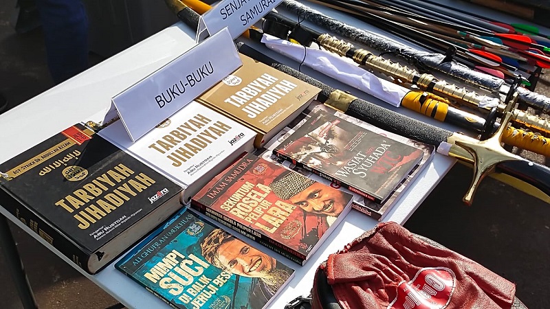 Polisi Sita Buku-Buku Jihad Milik 22 Terduga Teroris, Salah Satunya 'Wasiat Syuhada' WTC' 