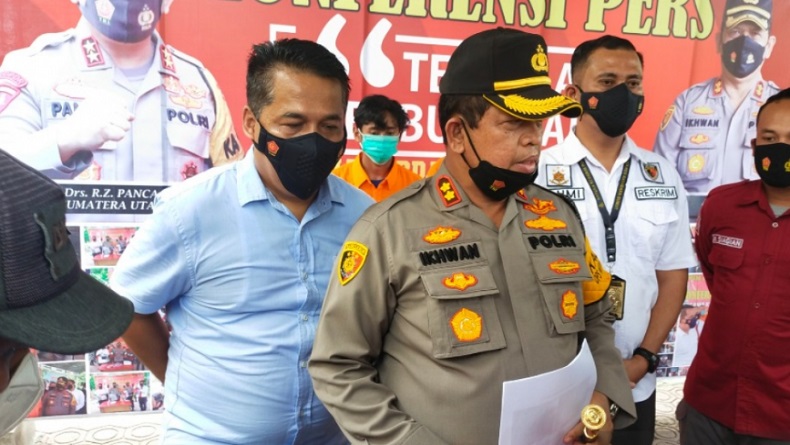 Jelang Larangan Mudik, Polres Batubara Tutup Jalan Perbatasan Mulai 6 Mei