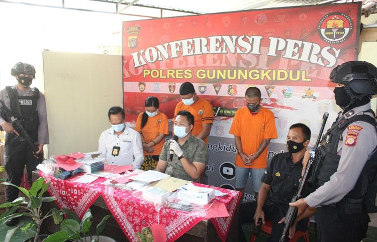 Satreskrim Polres Gunungkidul Ungkap Kasus Penipuan, Modusnya Janji Akan Nikahi Korban